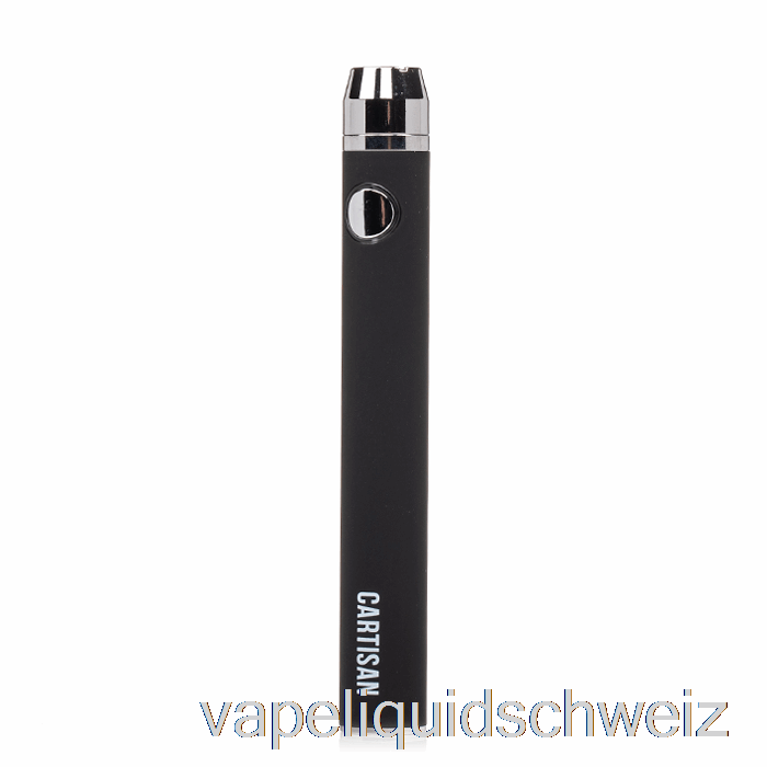 Cartisan Button VV 900 510 Batterie Schwarz Vape Liquid E-Liquid Schweiz